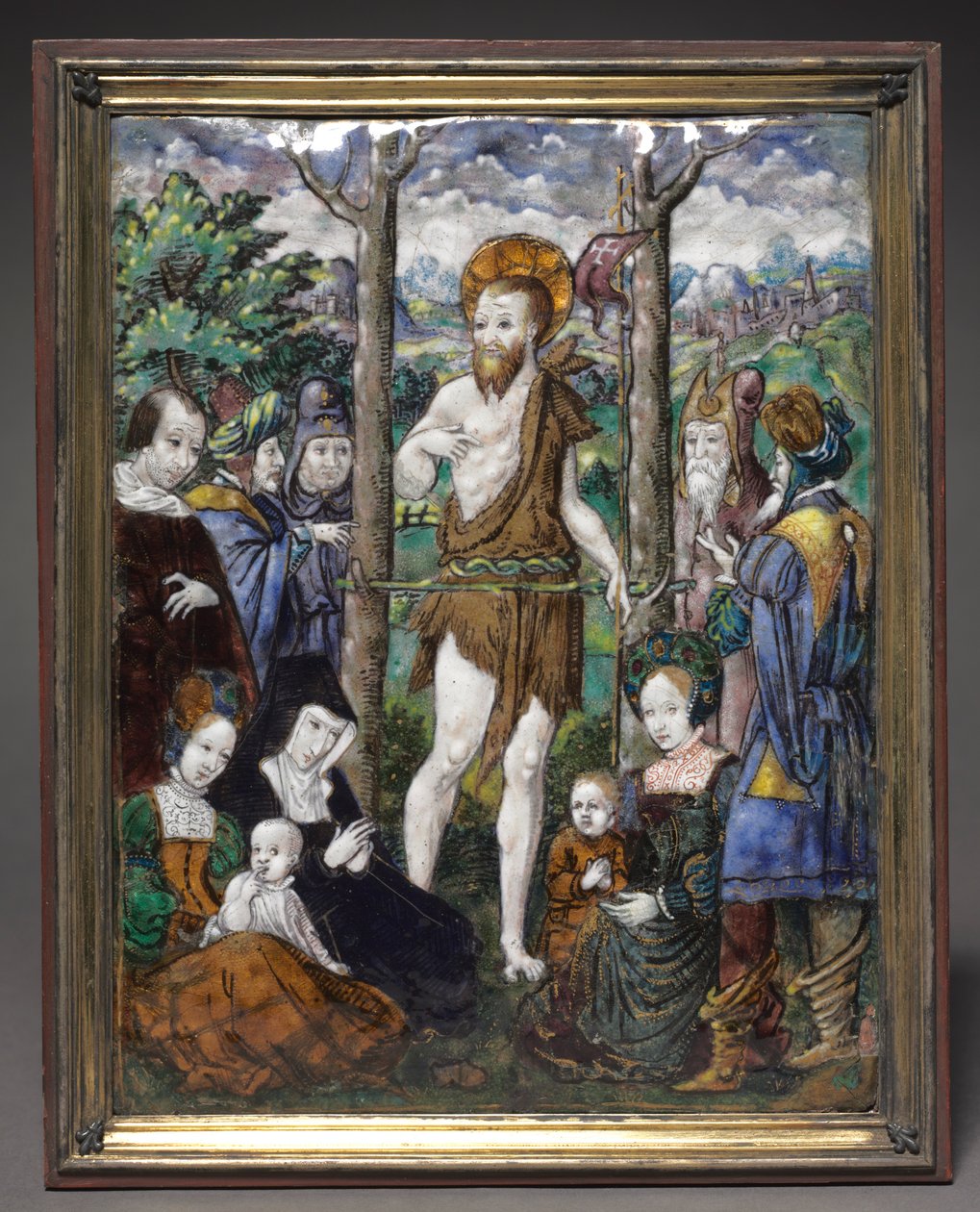 Pregação, 1500s. de Leonard Limousin