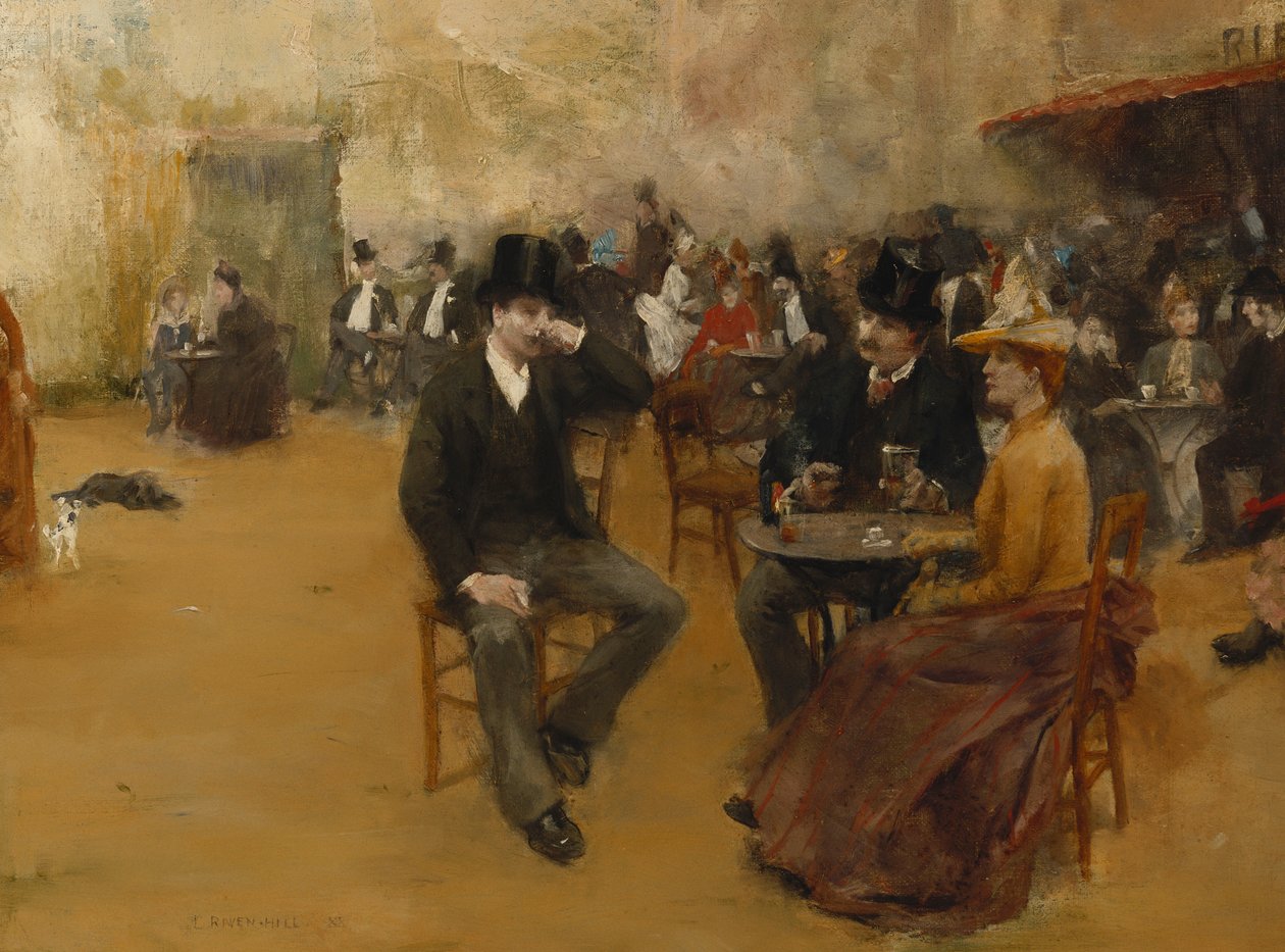 O período bonito; La Belle Epoque, 1888 de Leonard Raven Hill