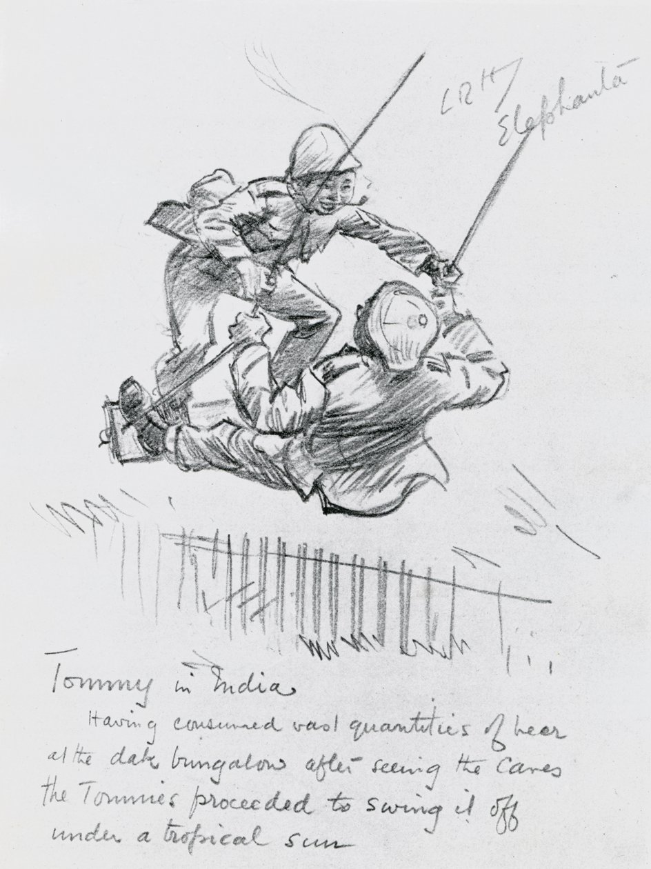Tommy na Índia de Leonard Raven Hill