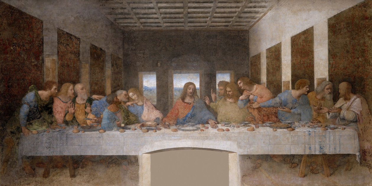 A última Ceia de Leonardo da Vinci
