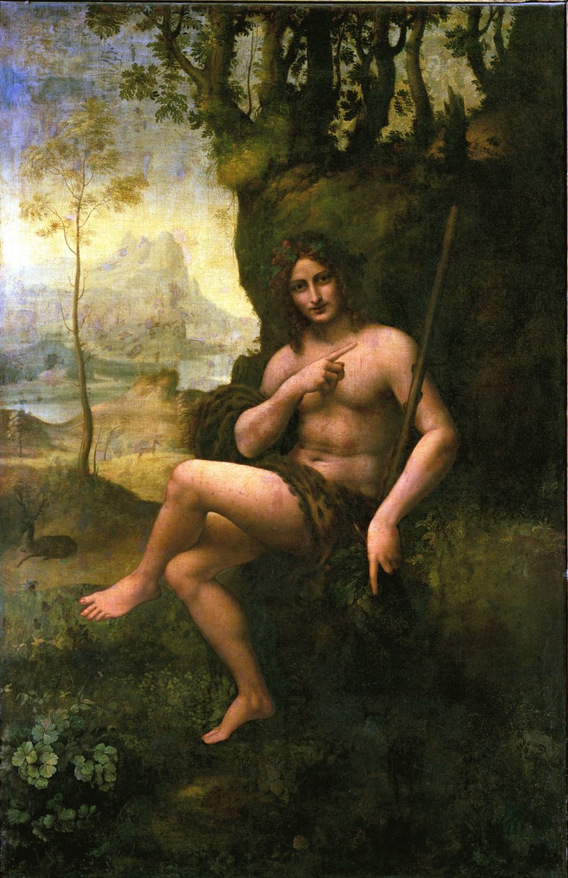 Baco, c.1695 de Leonardo da Vinci
