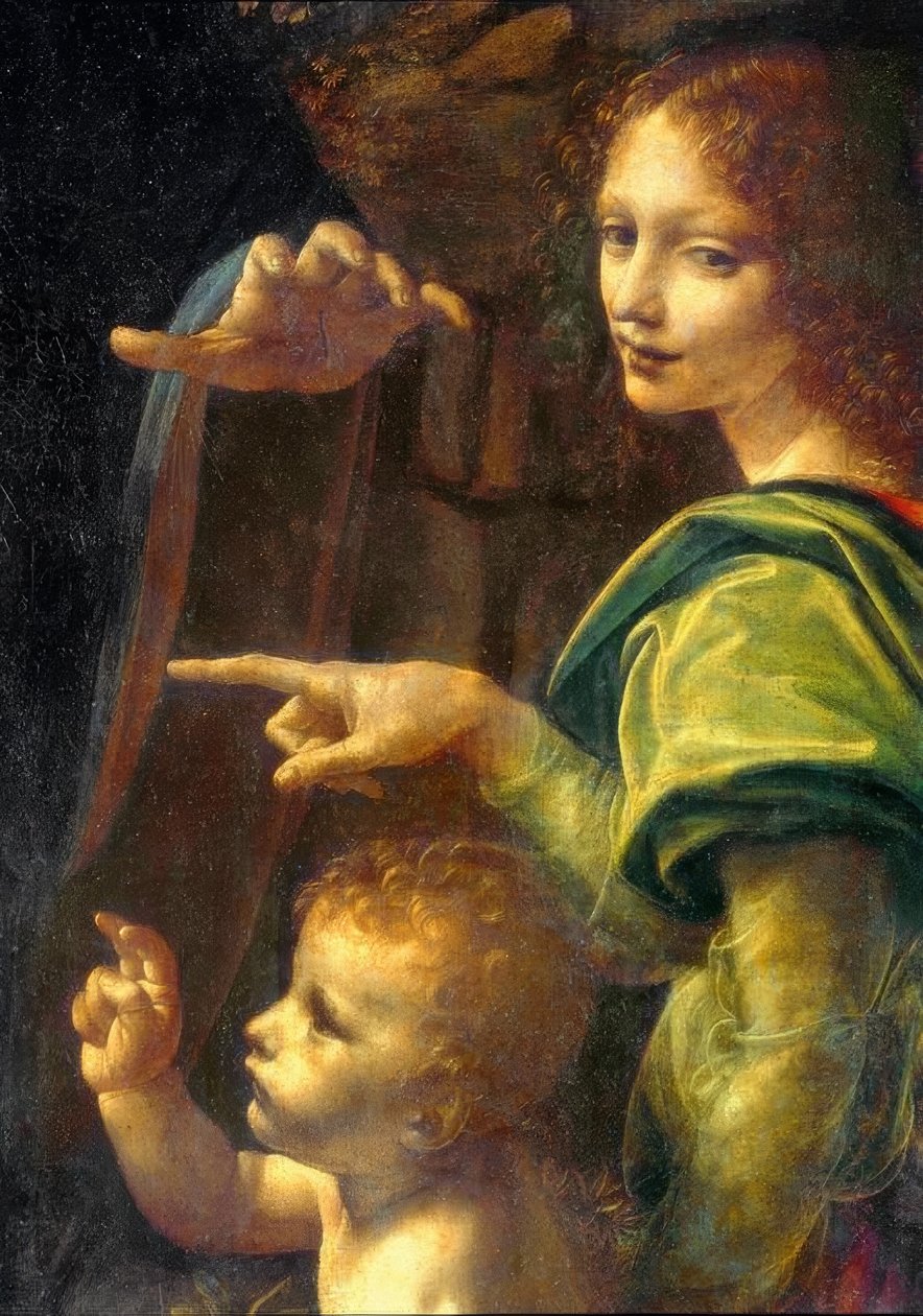 rochas Madonna de Leonardo da Vinci