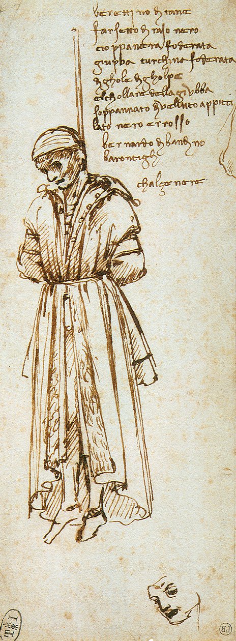 Suspensão de Bernardo Baroncelli 1479 de Leonardo da Vinci
