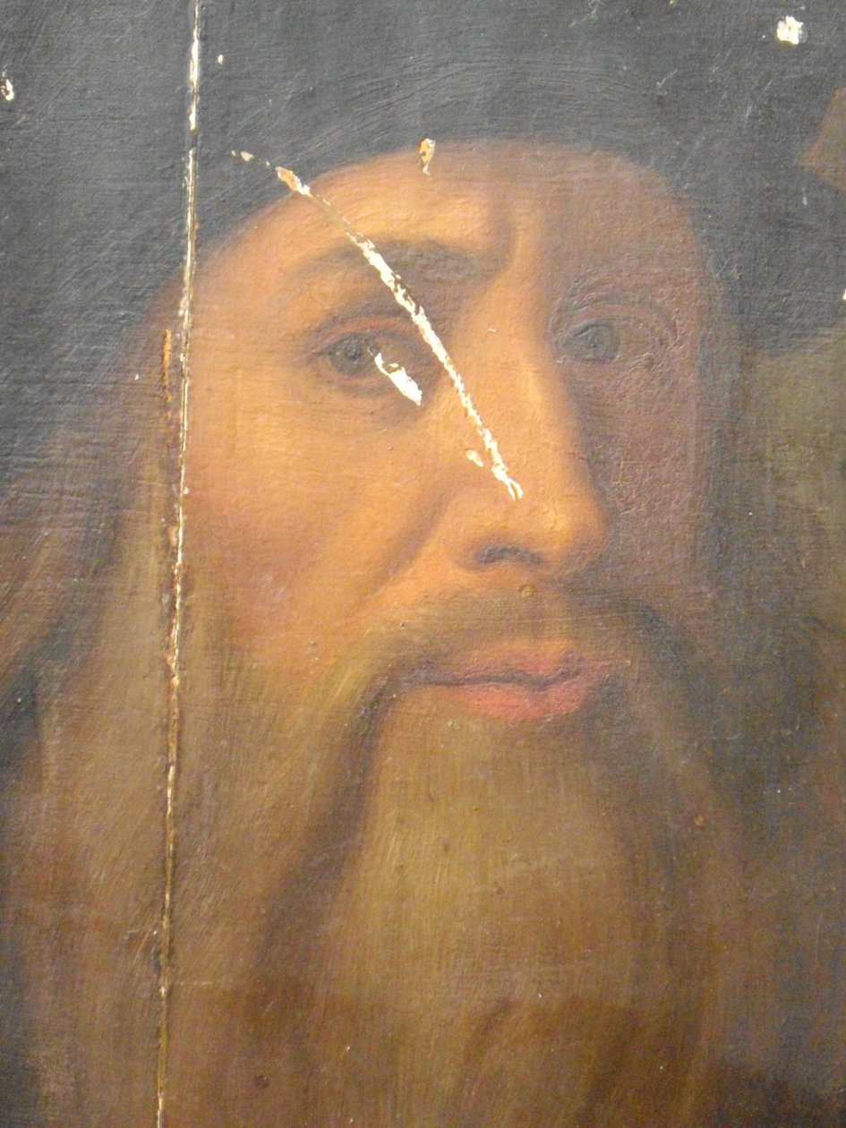 Auto-retrato Lucan de Leonardo da Vinci