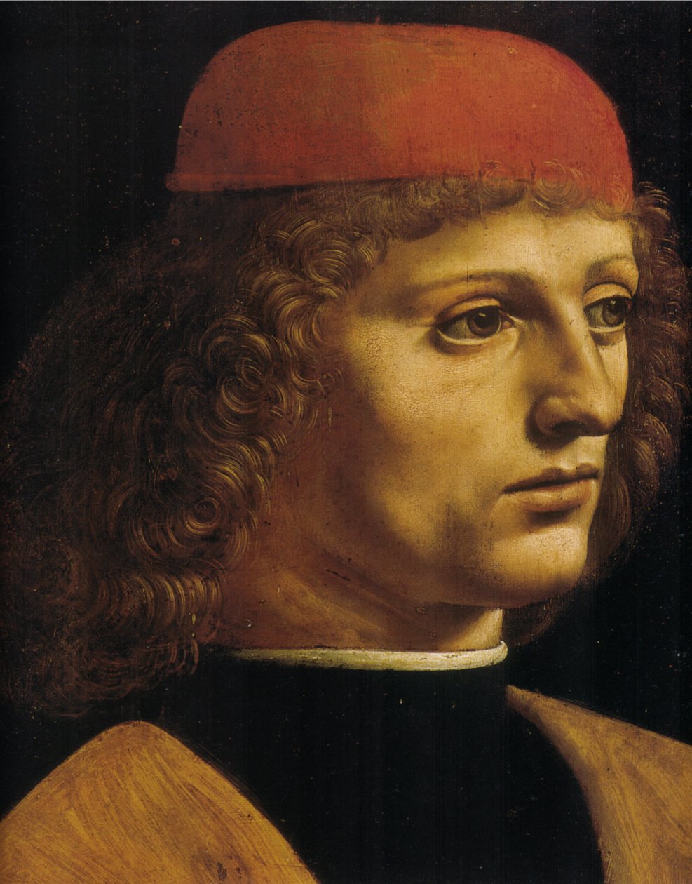 Retrato de um músico de Leonardo da Vinci