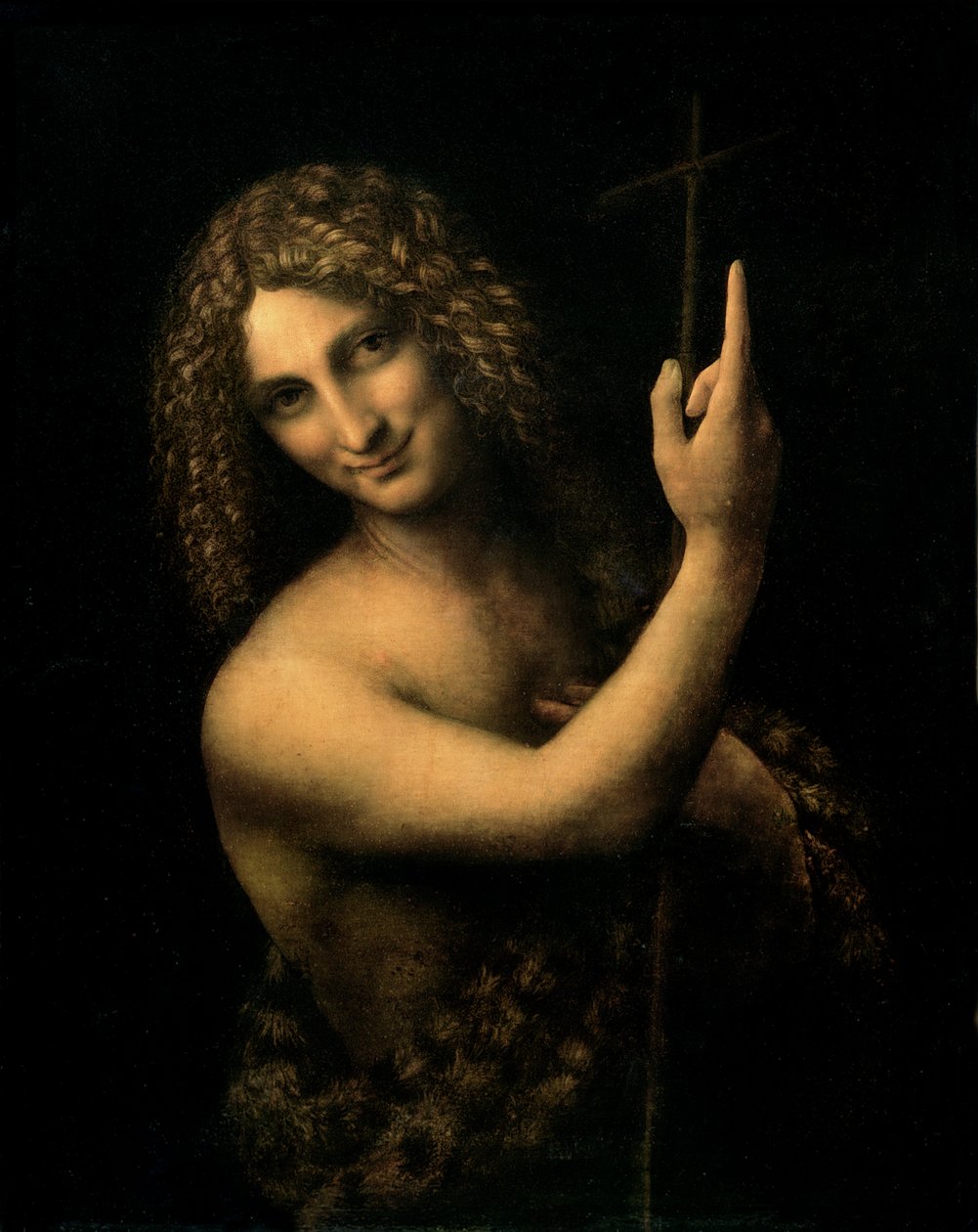 São João Batista, 1513-16 de Leonardo da Vinci