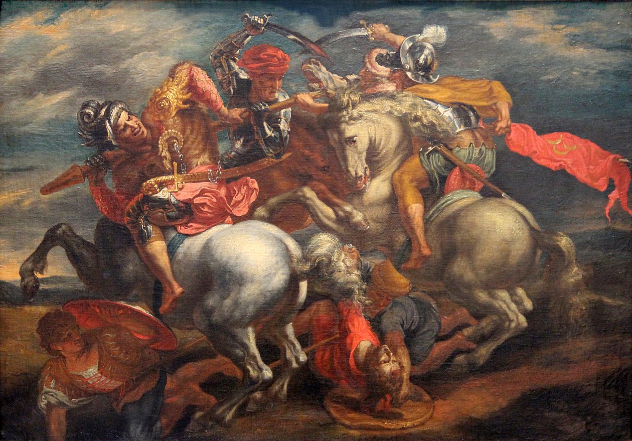 A Batalha de Anghiari de Leonardo da Vinci