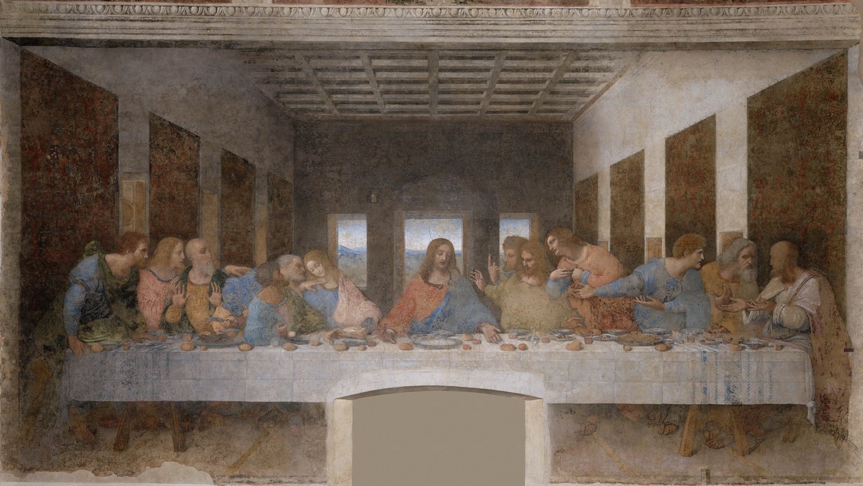 A última Ceia de Leonardo da Vinci