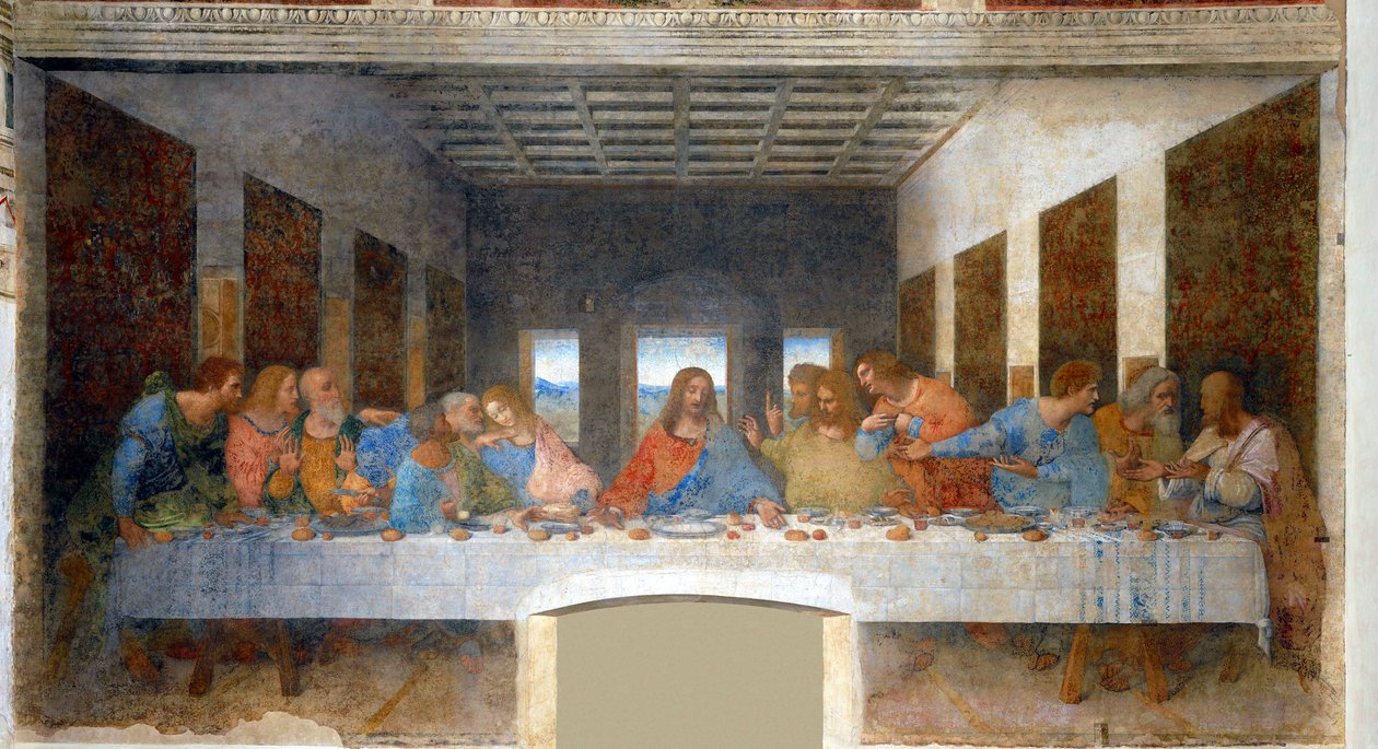 A última Ceia de Leonardo da Vinci