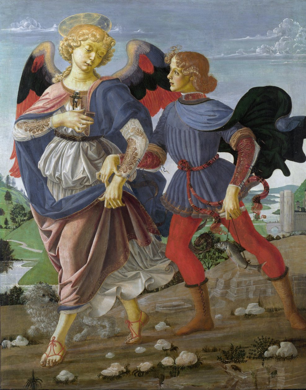 Tobias e o anjo de Leonardo da Vinci