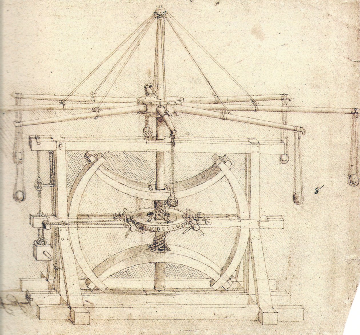 Volante (mecânico) de Leonardo da Vinci