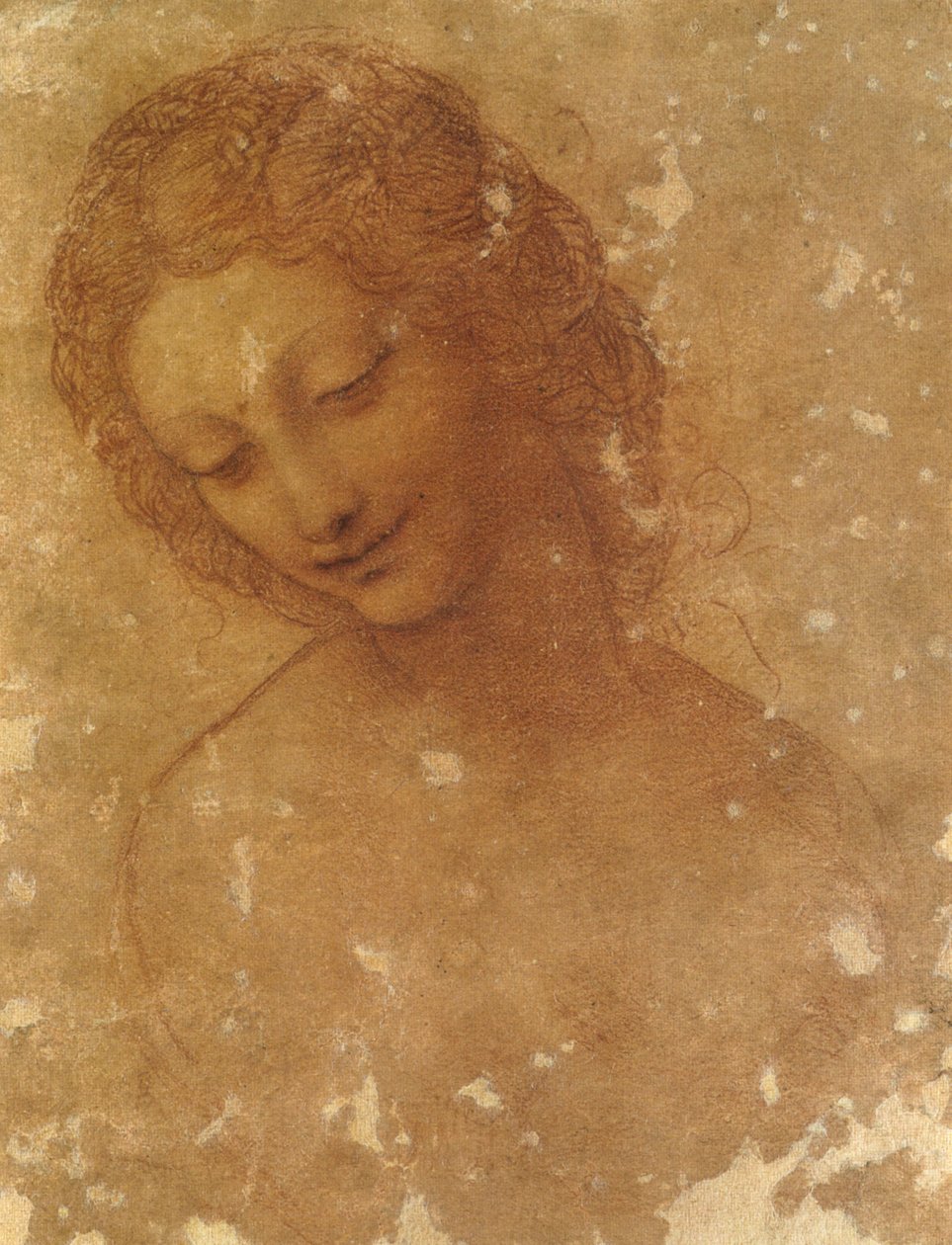 Chefe da Leda, Castello Sforzesco de Leonardo da Vinci