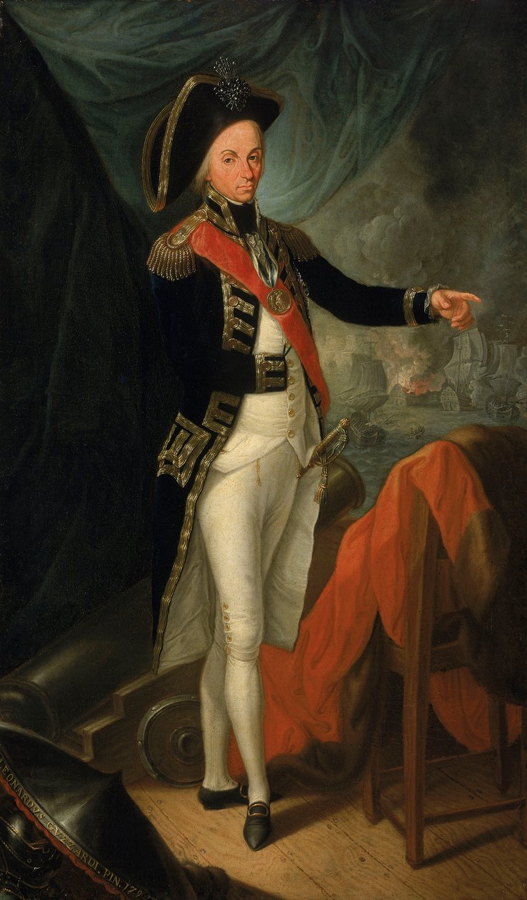 Contra-almirante Horatio Nelson de Leonardo Guzzardi