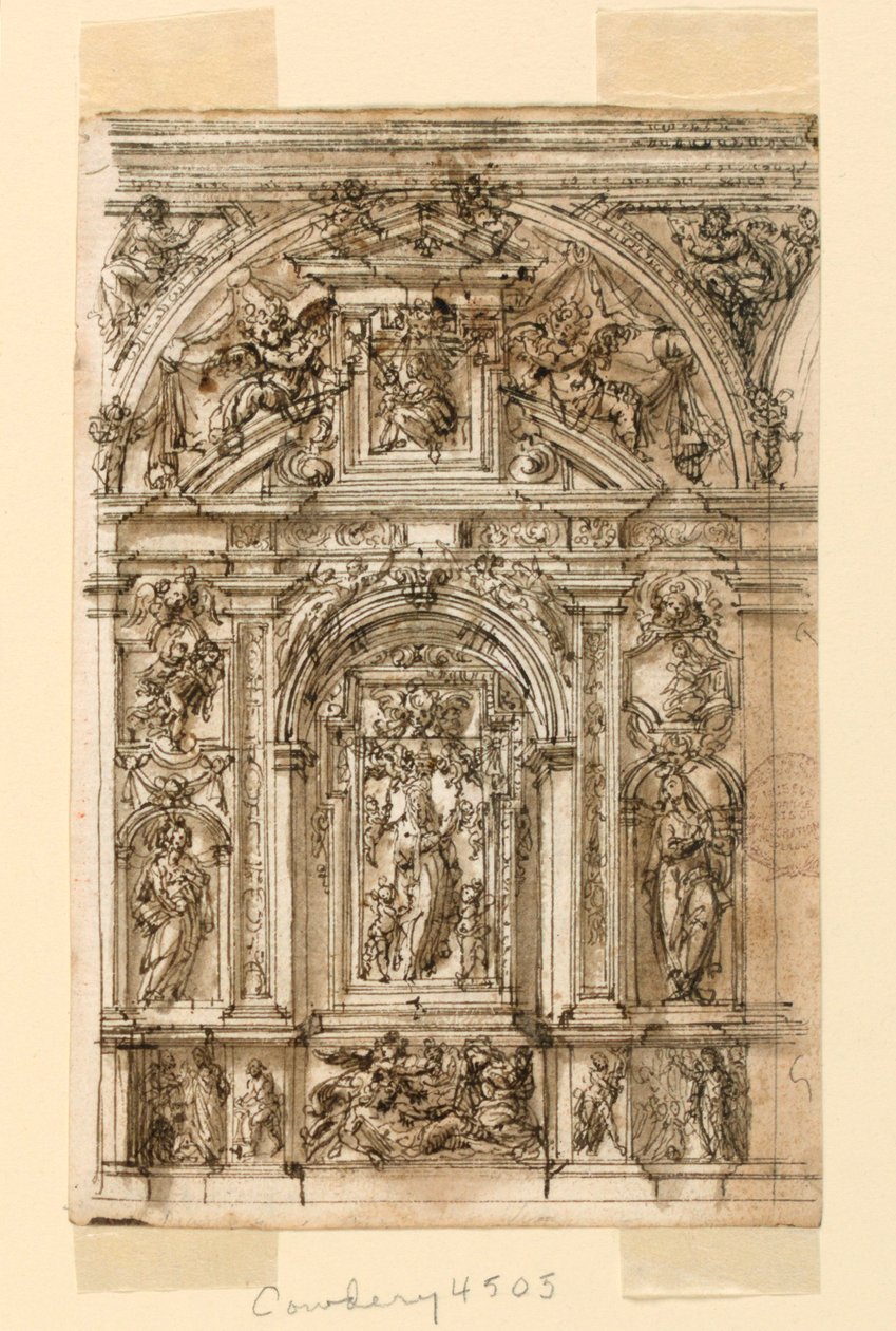 Elevação de um Altar de Leonardo Scaglia