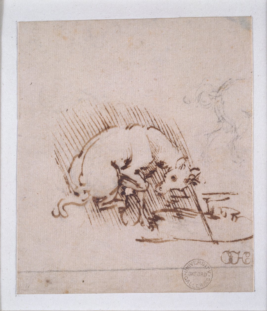 Um unicórnio, c1472-1519 de Leonardo da Vinci