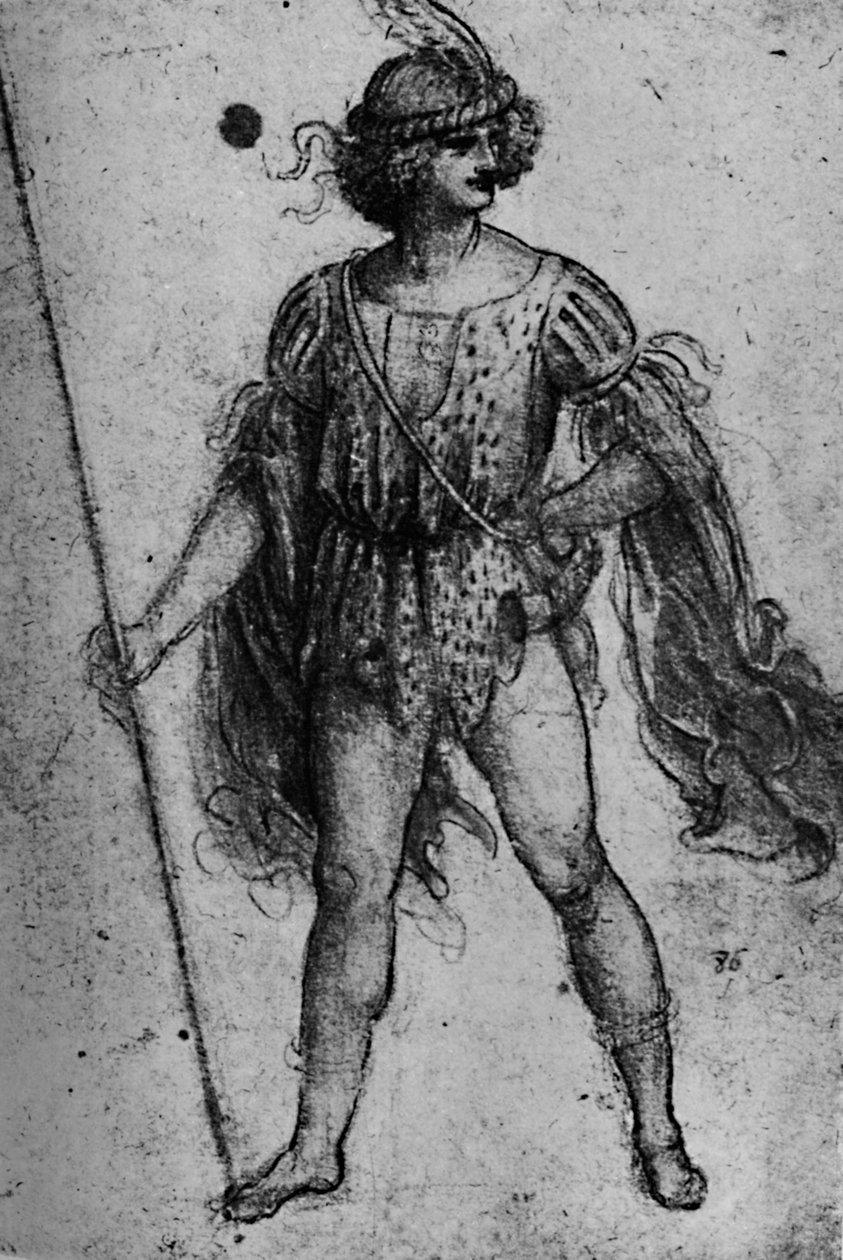 Vestido para o torneio, 1928 de Leonardo da Vinci