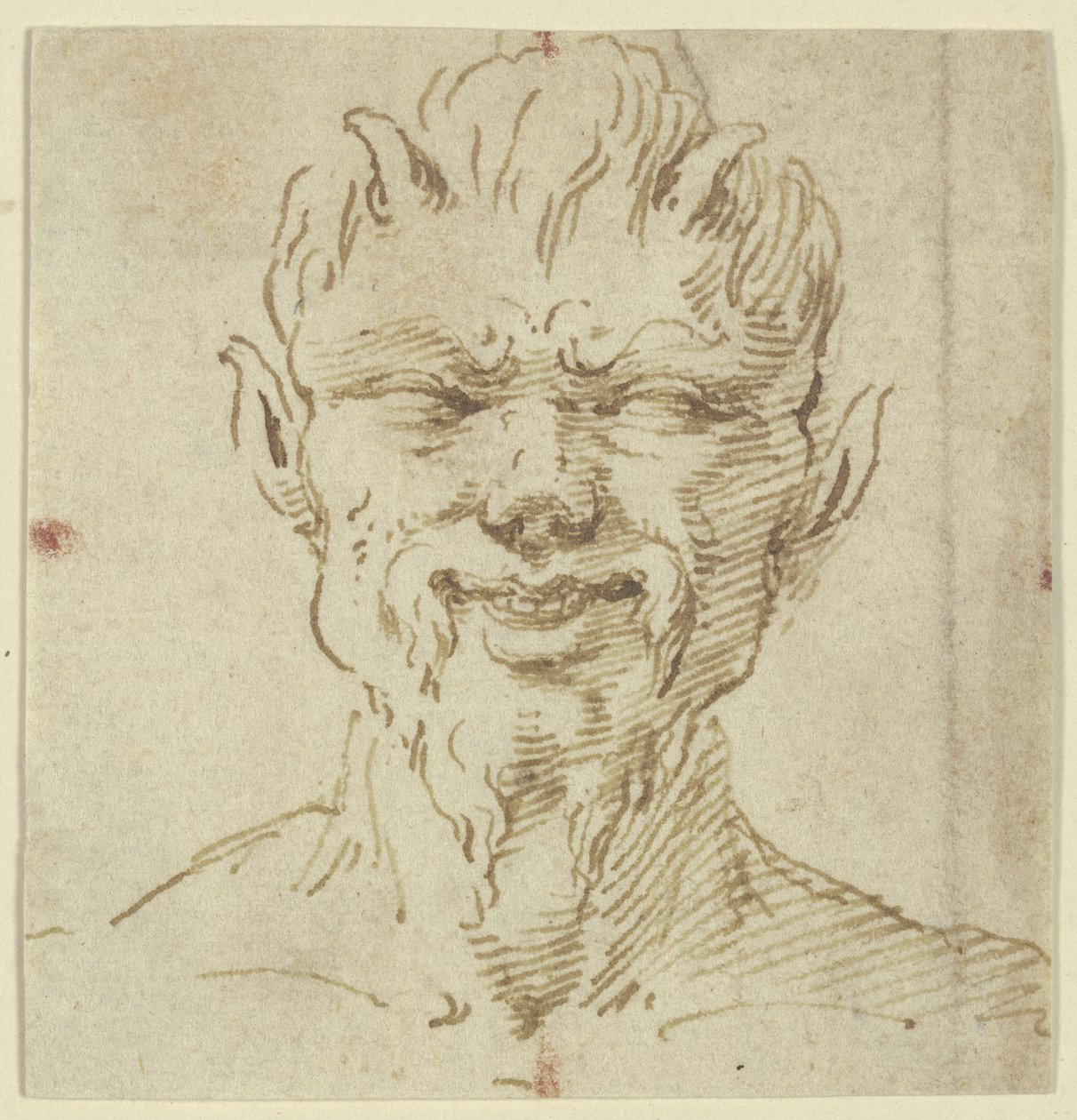 Cabeça de fauno de Leonardo da Vinci