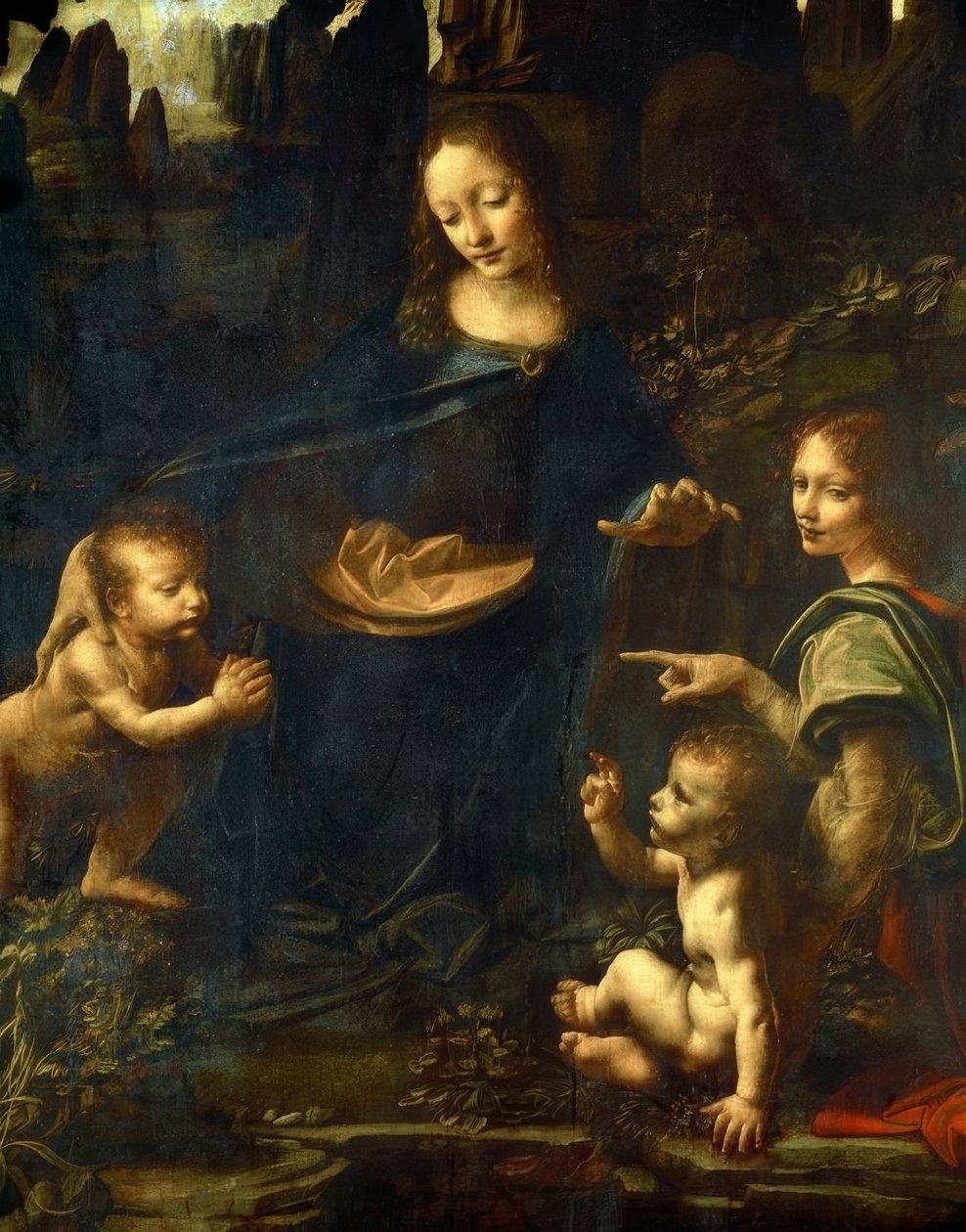 rochas Madonna de Leonardo da Vinci
