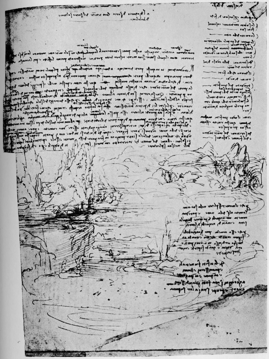 Primeira página das cartas armênias, 1928 de Leonardo da Vinci