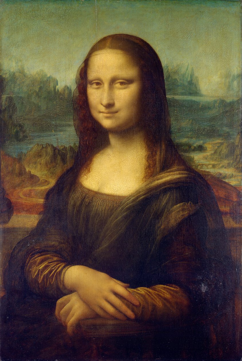 Alemão:  Mona Lisa Mona Lisa de Leonardo da Vinci