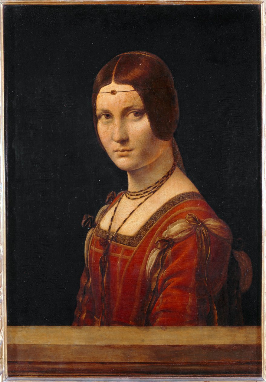 La belle Ferroniere ... de Leonardo da Vinci
