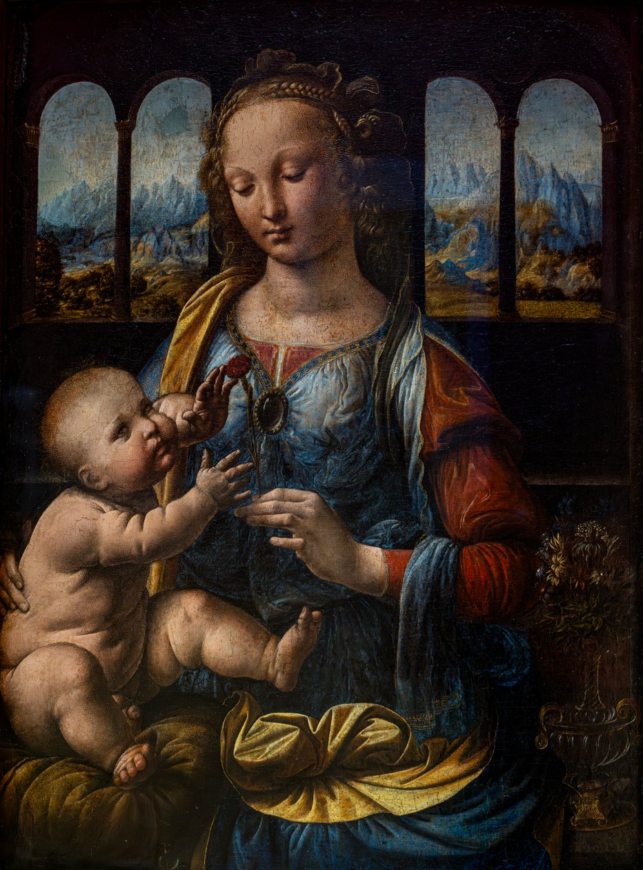 Nossa Senhora do Cravo de Leonardo da Vinci