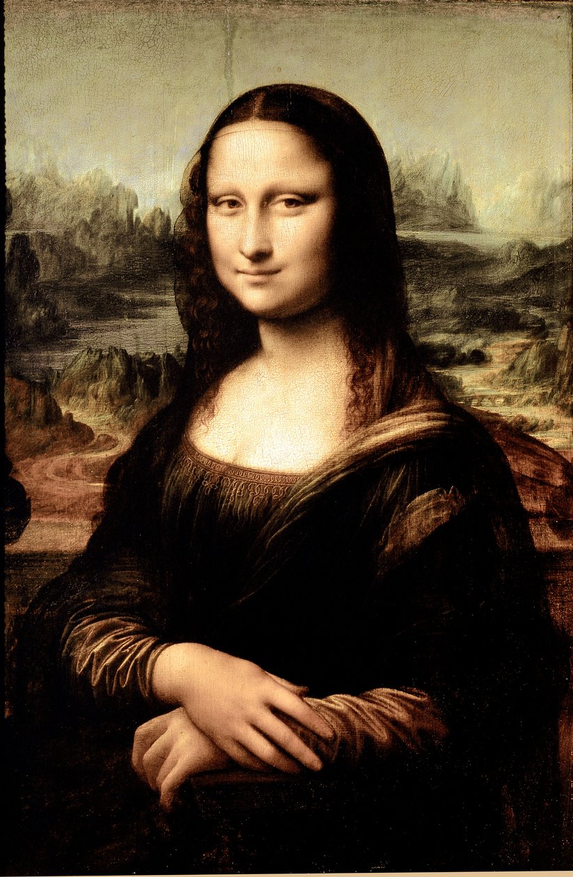 Mona Lisa, c.1503-6 (óleo sobre painel) de Leonardo da Vinci