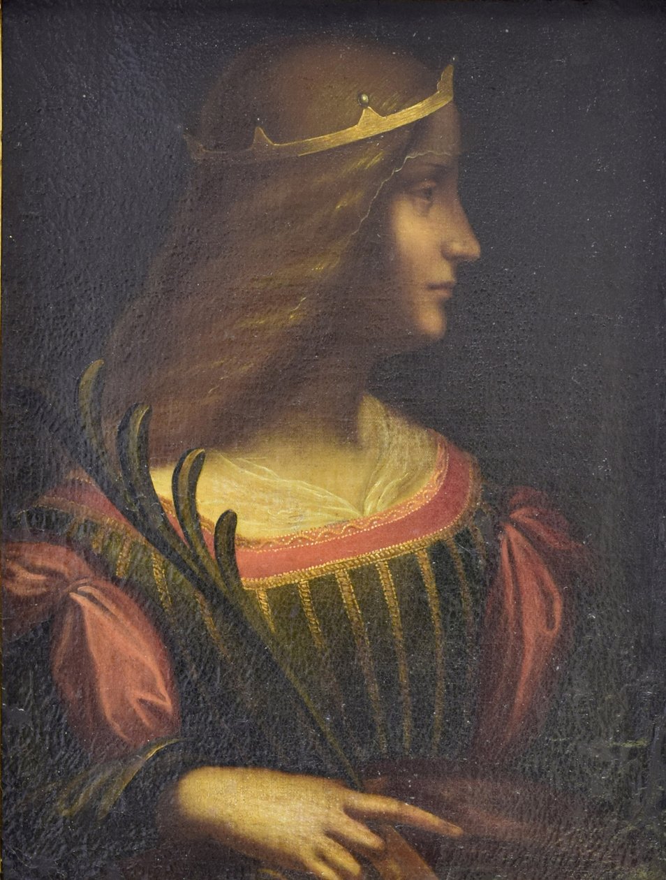 Portrait of Isabella dEste, c. 1510 de Leonardo da Vinci