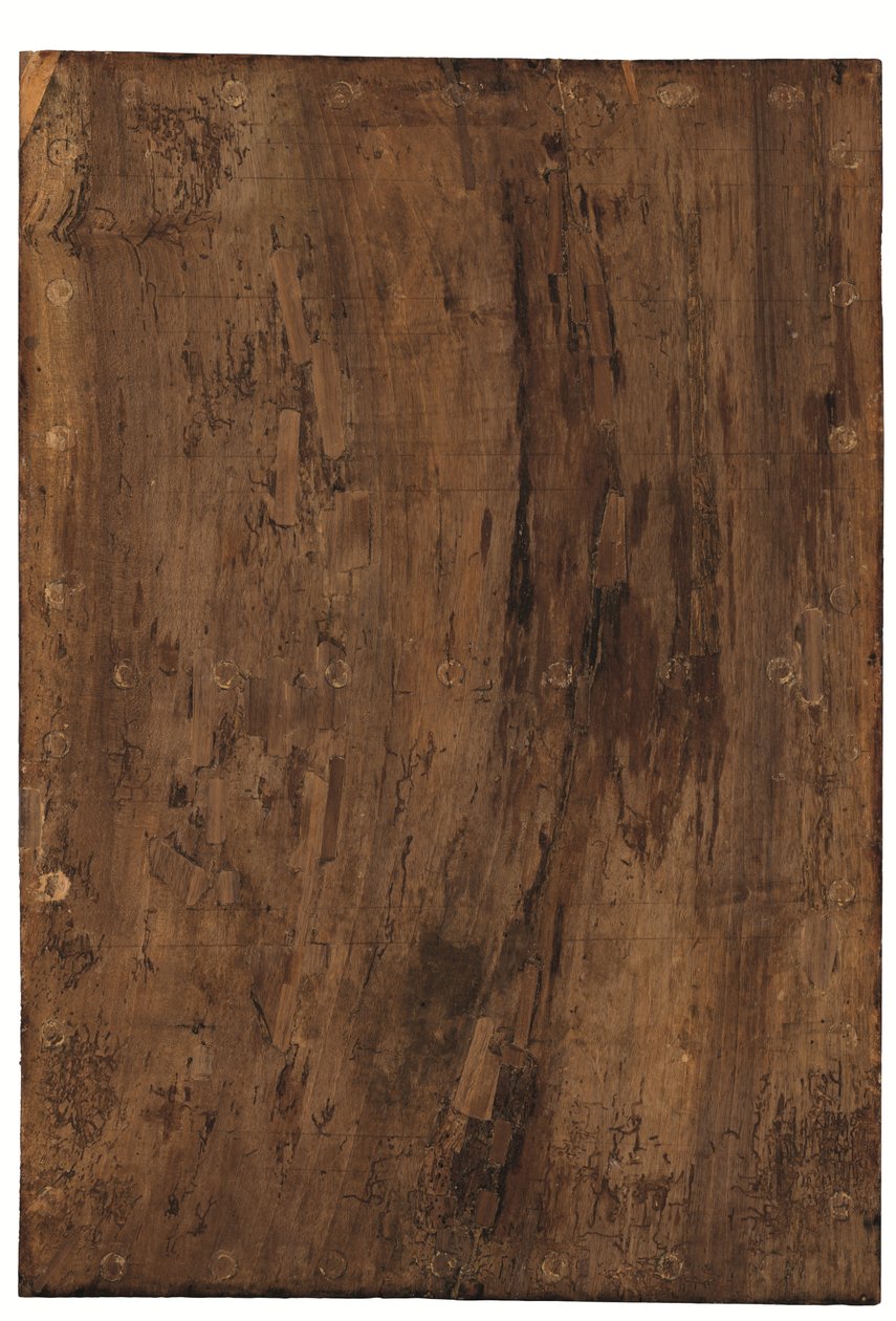 Verso do Salvator Mundi, c.1500 (painel) de Leonardo da Vinci