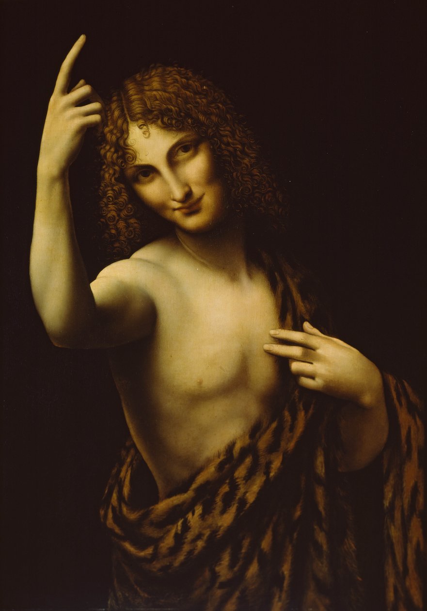 São João Batista, século XVI de Leonardo da Vinci
