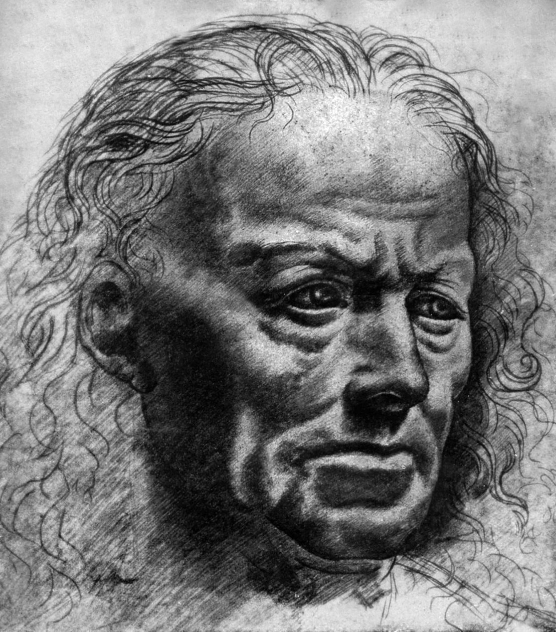 Estudo da expressão de Leonardo da Vinci