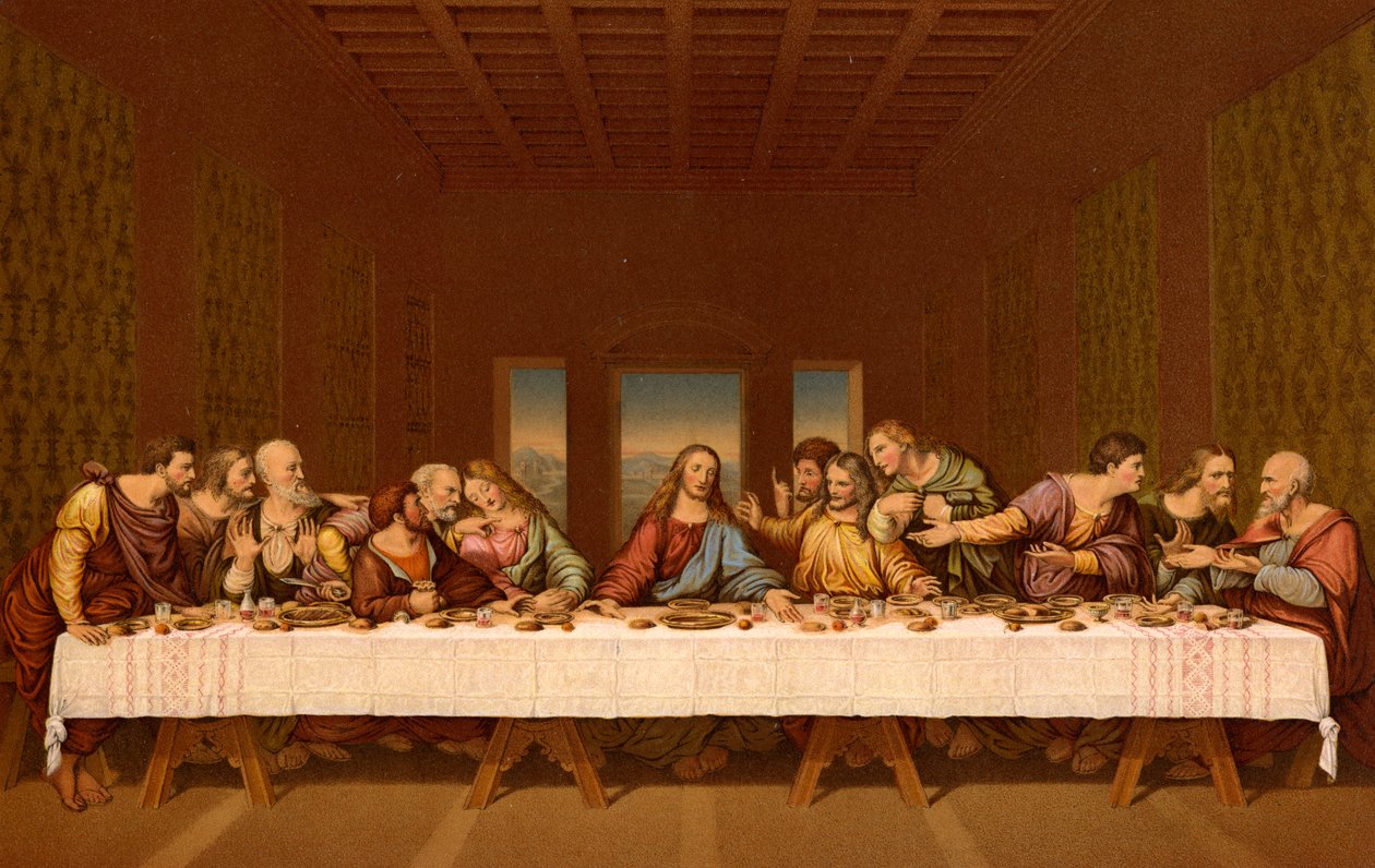 A última Ceia de Leonardo da Vinci
