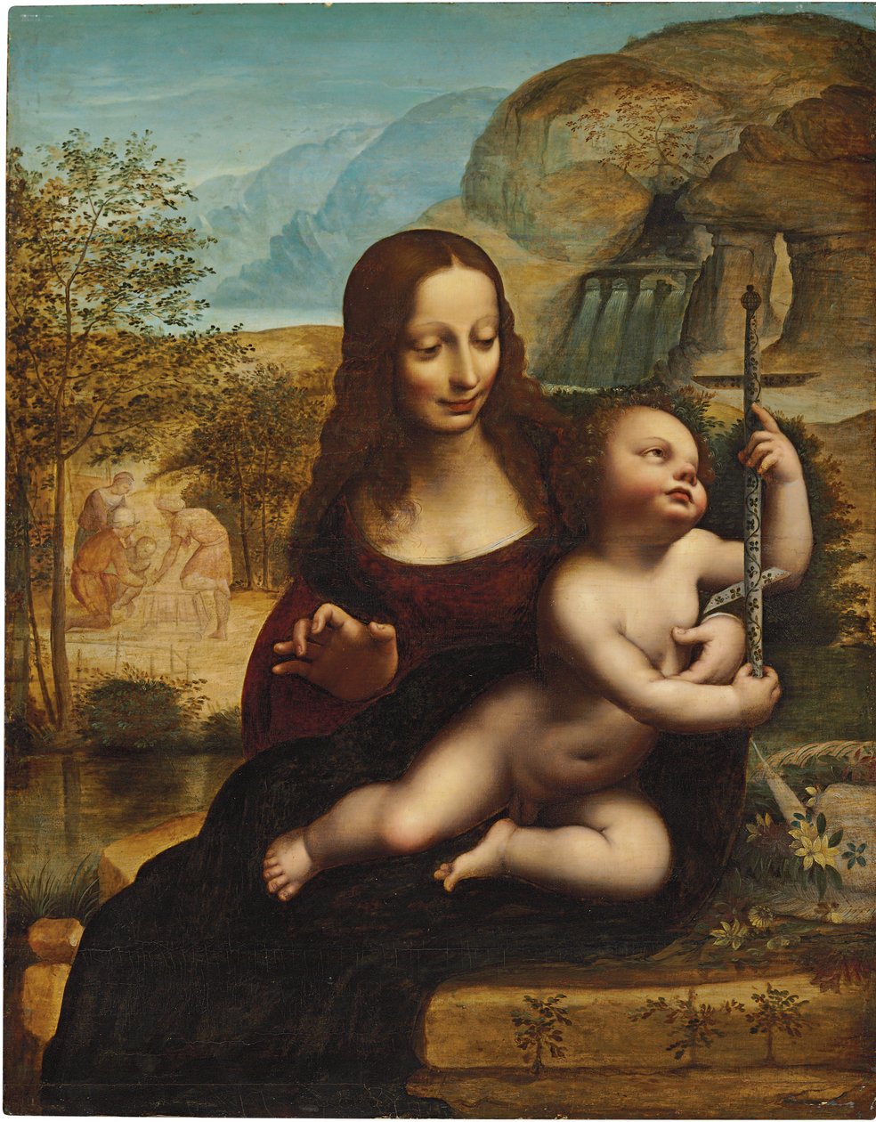 A Madona dos Fios de Leonardo da Vinci
