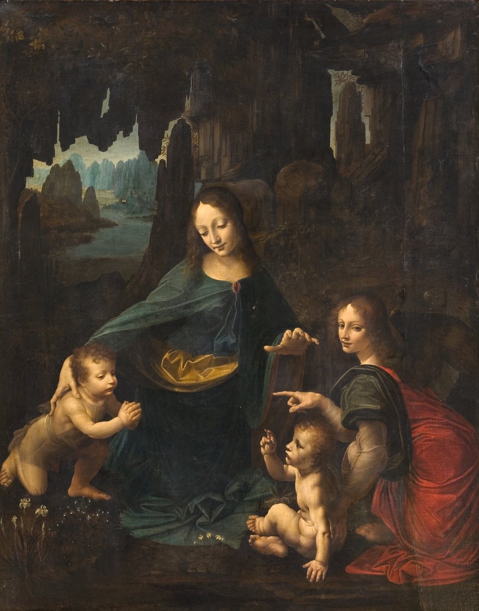 A Virgem das Rochas de Leonardo da Vinci