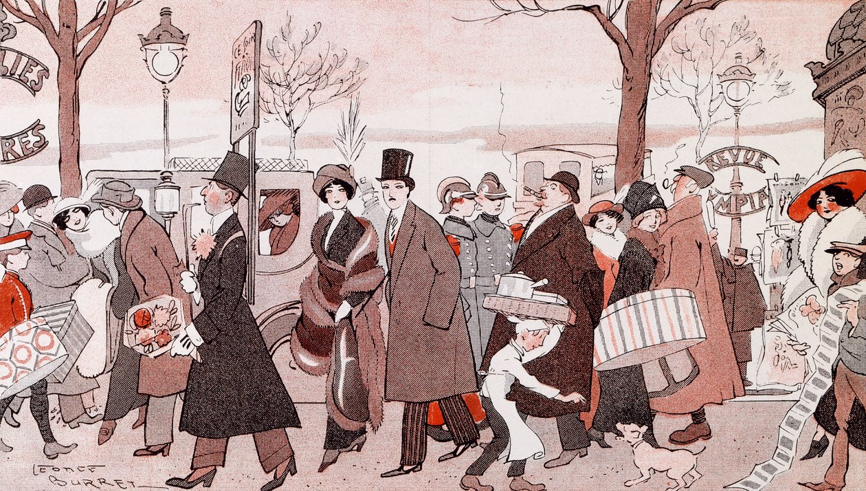 O Boulevard, de Leonce Burret de Leonce Burret
