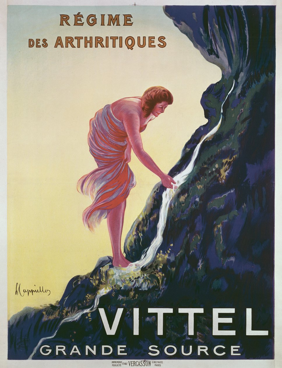 Grande fonte para Vittel, 1911 de Leonetto Cappiello