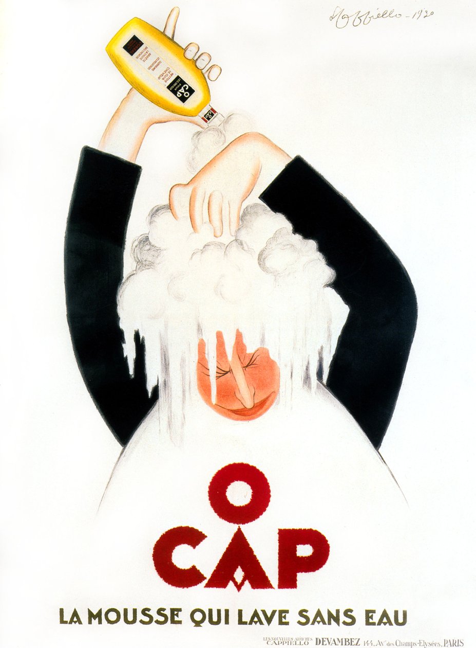 Publicidade de Leonetto Cappiello para o shampoo O
