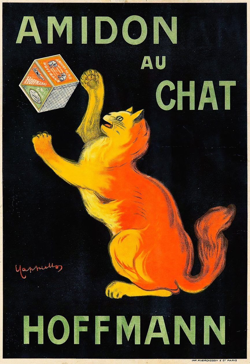 Amido de gato. de Leonetto Cappiello