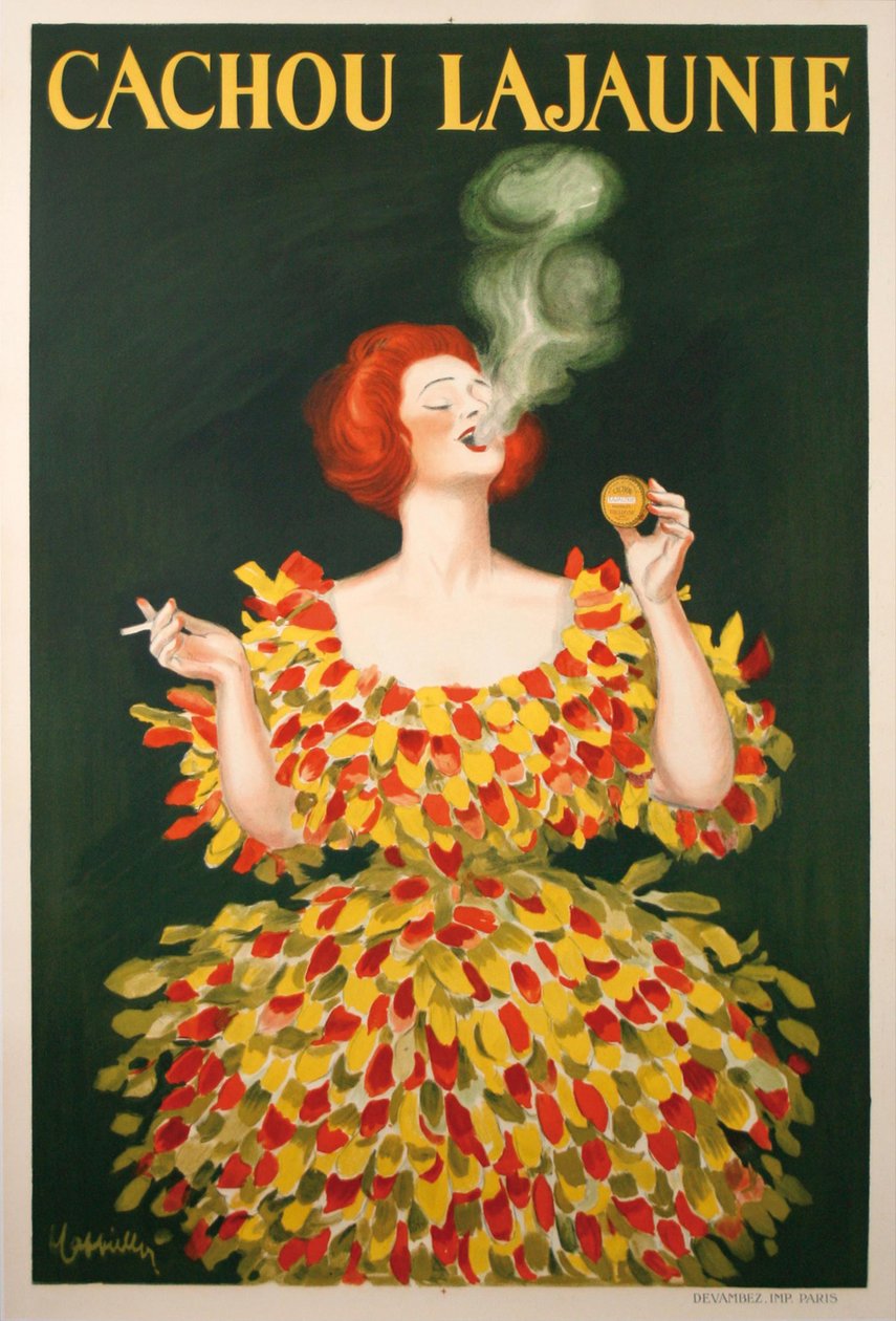 Cachou Lajaunie, 1922 de Leonetto Cappiello