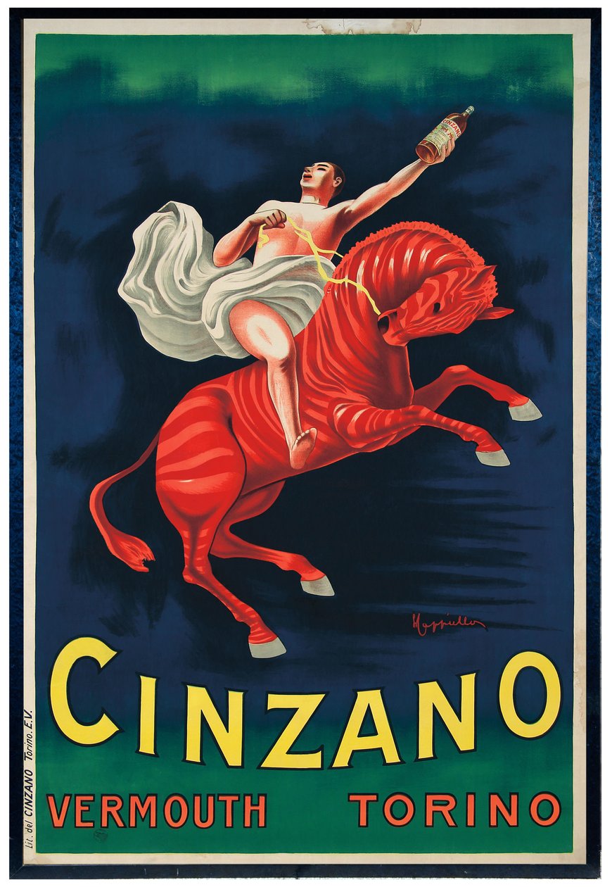 Cinzano Vermouth Torino, 1910. de Leonetto Cappiello