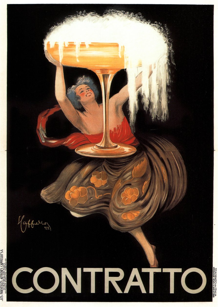 Contrato (cartaz) de Leonetto Cappiello