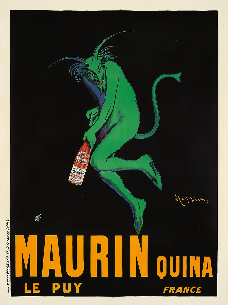 Maurin Quina, 1906. de Leonetto Cappiello