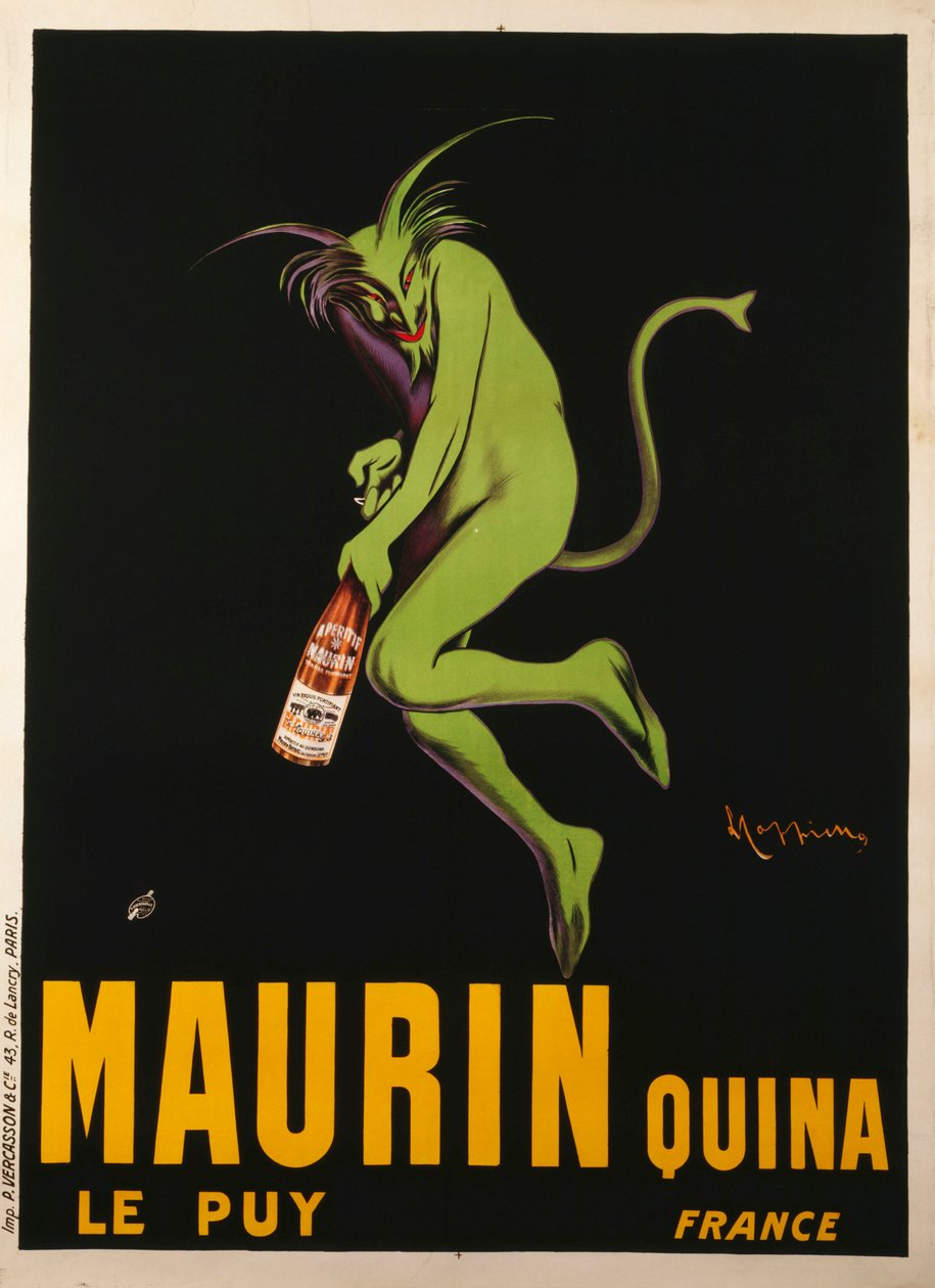 Maurin Quina, c.1922 de Leonetto Cappiello