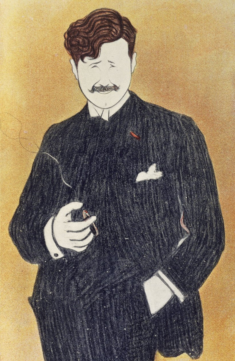 Retrato de Georges Feydeau (Paris de Leonetto Cappiello