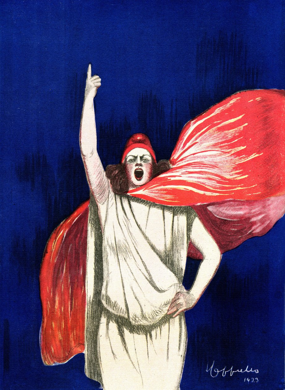 Cartaz de "The Daily" de Leonetto Cappiello (1875-1942) em 1923 Coleção particular de Leonetto Cappiello