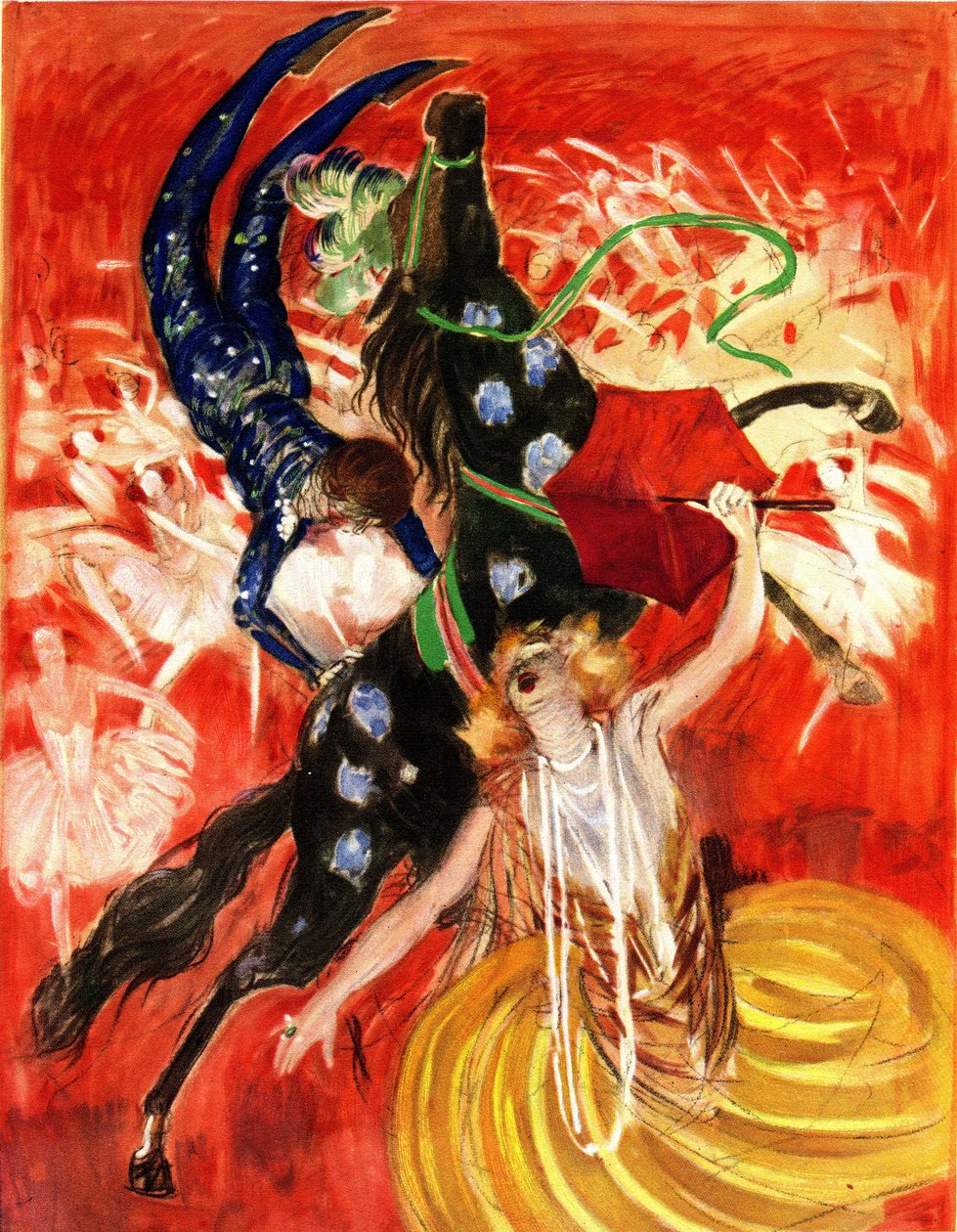 O circo - composição de Leonetto Cappiello (1875-1942) 1923 de Leonetto Cappiello