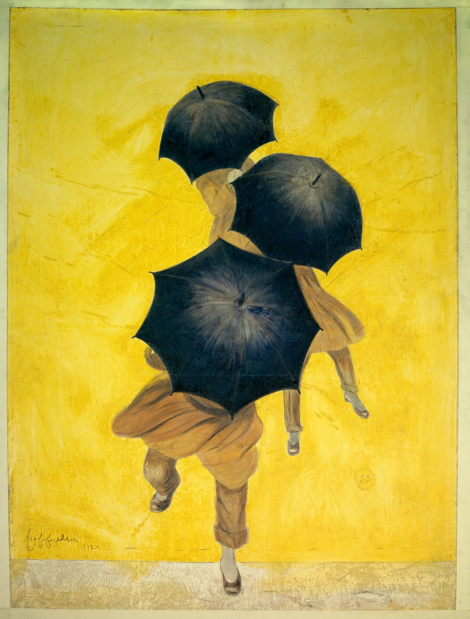 Guarda-chuvas revel 1922 de Leonetto Cappiello