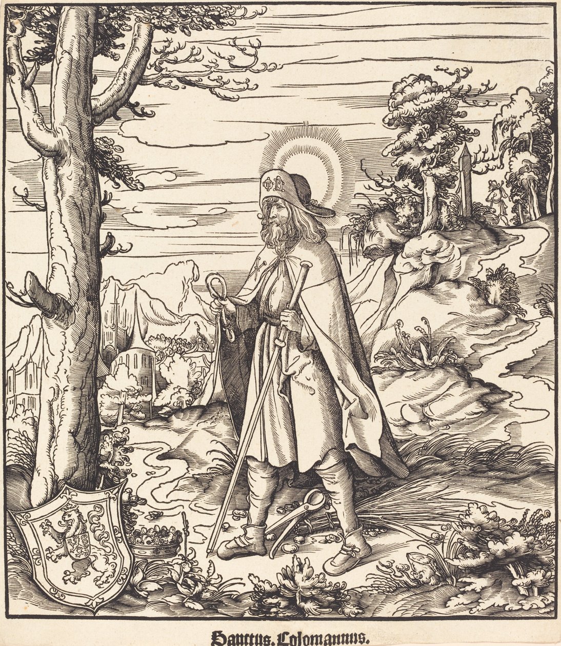 São Colomano de Leonhard Beck