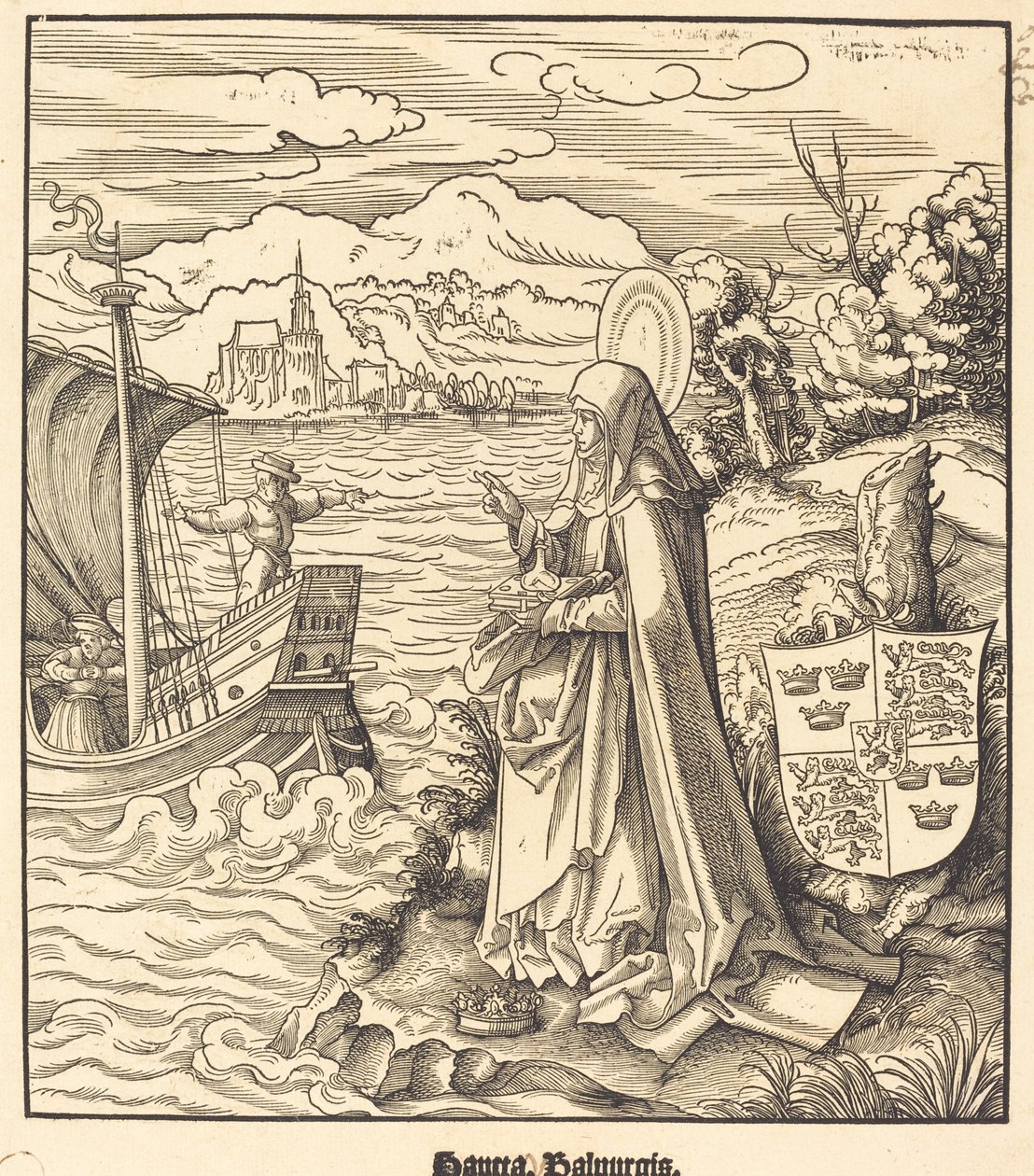 São Walpurgis de Leonhard Beck