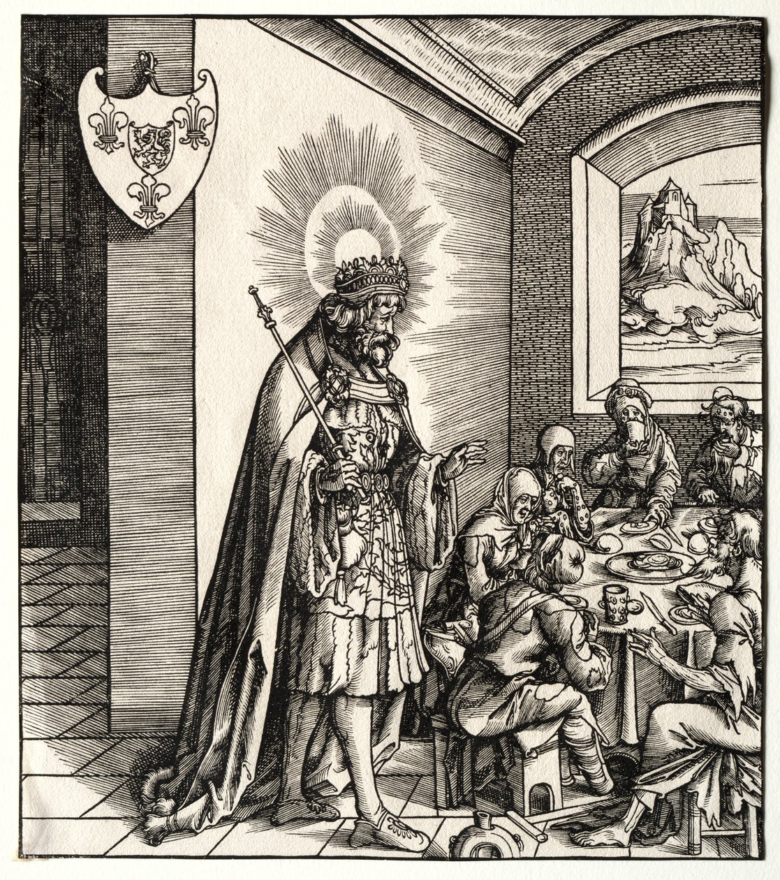 Santos ligados à Casa de Habsburgo: um relato geral da ascendência do imperador Maximiliano I de Leonhard Beck